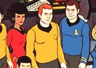 The TOS cast as rendered in The Animated Series