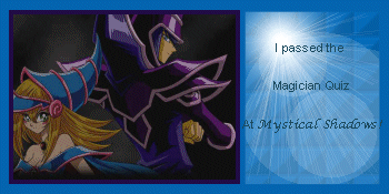 These are my two favorite duel card monsters. The Dark Magician and the Dark Magician Girl. ^.^