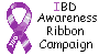 small purple ribbon - animated