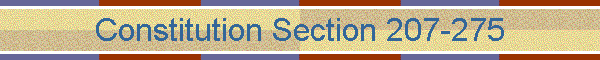 Constitution Section 207-275