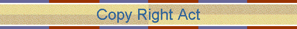Copy Right Act