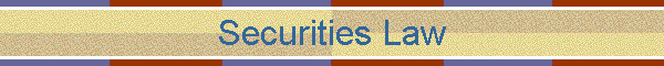 Securities Law