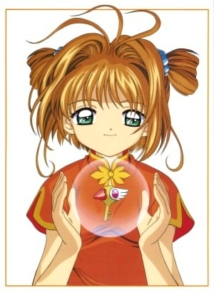 Sakura with the Key of Clow