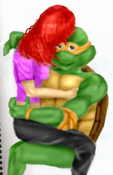 Donatello drew it, I colored it
