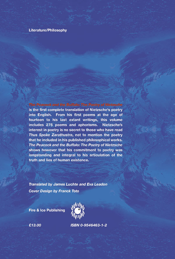 The Peacock and the Buffalo: The Poetry of Nietzsche
