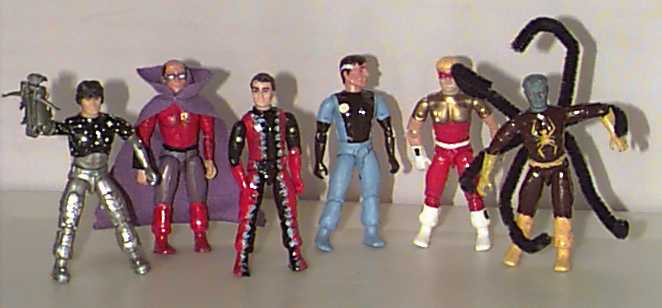 I did these 3 inch customs as a GM so the players could play around with them