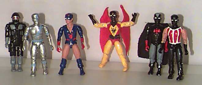 And some 3 inch customs.