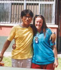 Carl and me in CHOYNA!