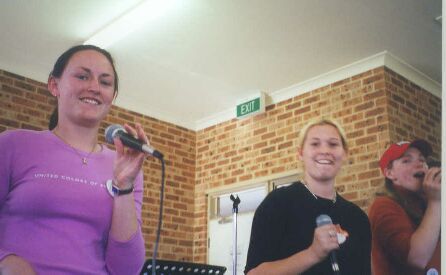 Mel, Rina and Katie