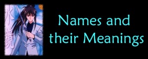 Names and Their Meanings