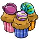 Shell-Topped Cupcakes