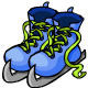 Blue Ice Skates