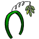 mistletoe headband