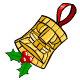 tiki christmas ornament
