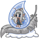 Grey Faerie Snowglobe