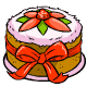 iced xmas cake