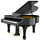 Ornate Grand Piano