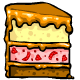 Slice Of New Year Cake