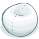 snowball bean bag