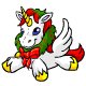 Christmas Uni Plushie
