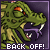 back off