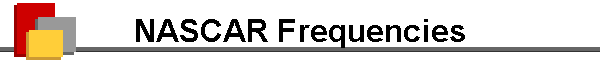 NASCAR Frequencies