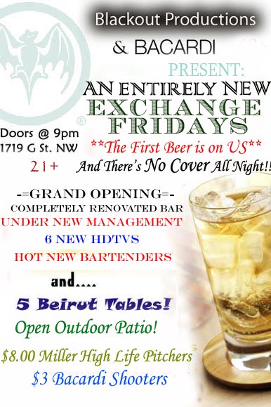 Exchange 9-14-07 - NO COVER ALL NIGHT