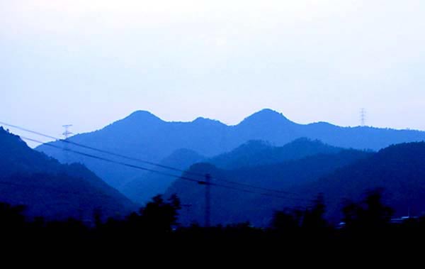Mountain scenery, Gifu, Japan