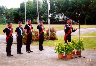 Oath taking
