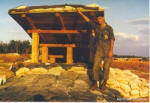 Me on bunker on Perimiter Defense at Lie Khe