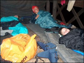 Lads in bed