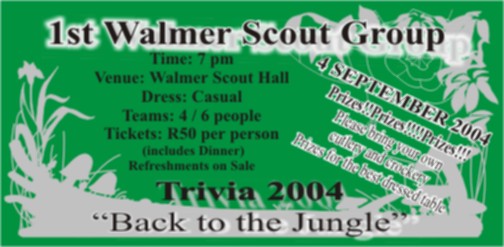 Trivia Evening Flyer