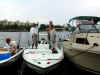 2nd place dolphin. Note last years trophy on deck.