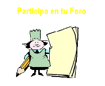 Cuadro de texto: &nbsp; &nbsp;&nbsp; Participa en tu Foro
&nbsp;&nbsp;&nbsp;&nbsp; 
