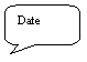 Rounded Rectangular Callout: Date