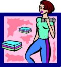 Picture of lady exercising