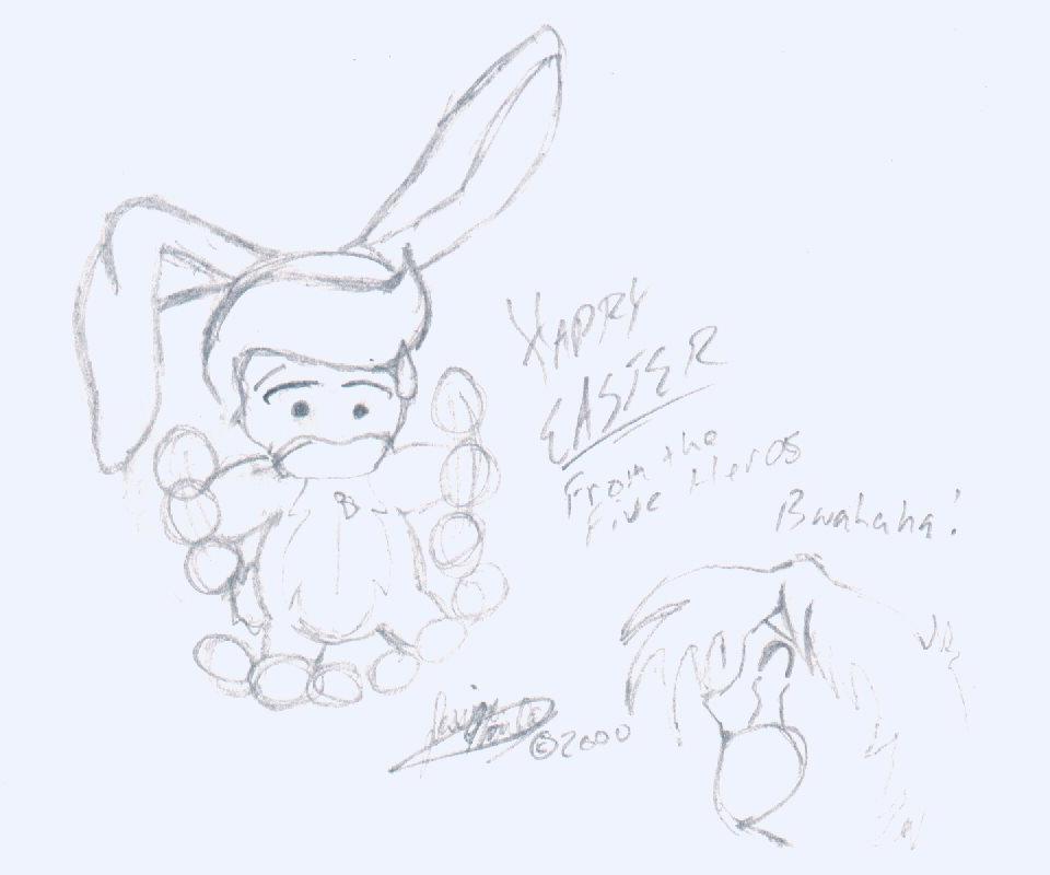 Nash as the Easter Bunny?