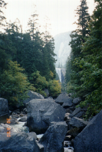 A Glimpse of Vernal Fall