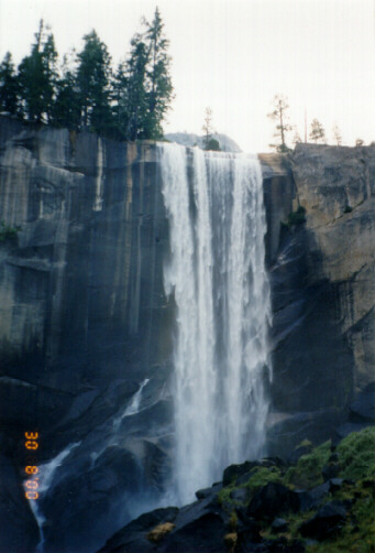 A Glimpse of Vernal Falls