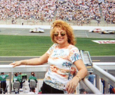 Tammy at the Carquest 300