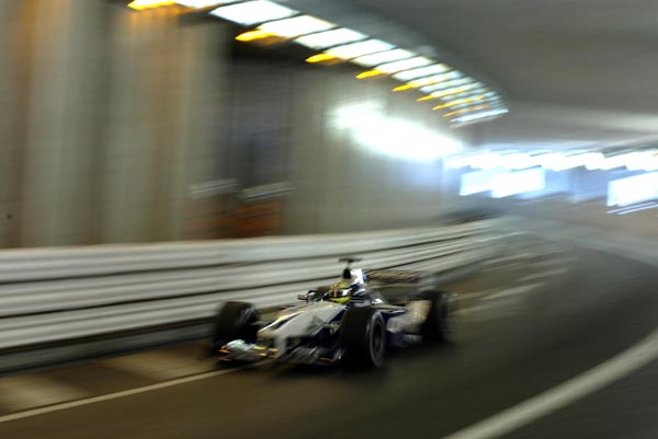 RALF SCHUMACHER IN THE TUNNEL