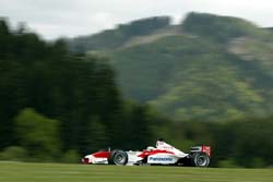 McNish on track 
