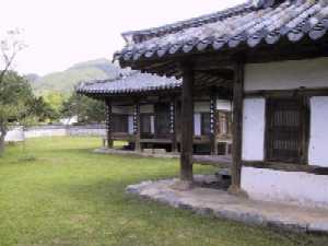 a view of the main building