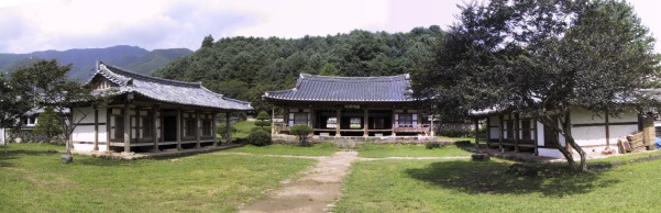 Deokcheon Seowon panoramic view