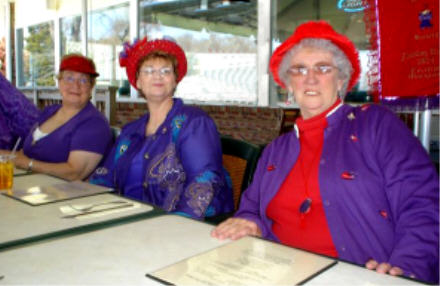 Karen, Lorraine and Alice