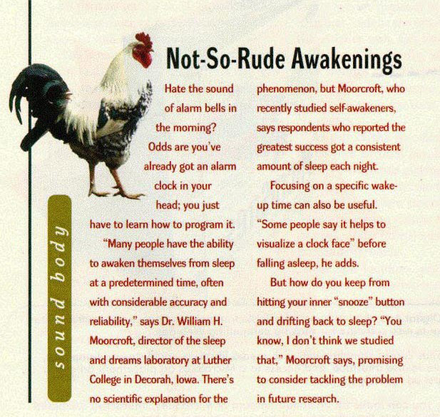 'Not-So-Rude Awakenings', Marc Flanagan, SUCCESS 12.1997