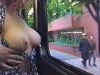 Wimmin getting naked in cars, busses and the tube