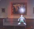 Flat Luke enjoys the are museum. CLICK FOR A LARGER VIEW