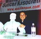 Flat Luke and Mia Hamm. CLICK FOR A LARGER VIEW