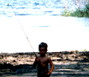 Don't need nothin' but my FISHIN'POLE!